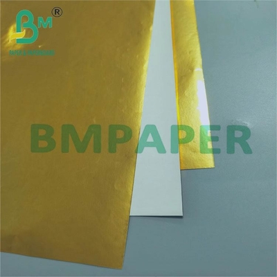 70 gm Gouden Glanzend Wet Strength Paper Voor Drank Label 70cm x 100cm