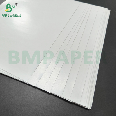 Wit 1 zijde gecoat kunstpapier 80 gsm 85 gsm voor het gebruik op kleeflabels