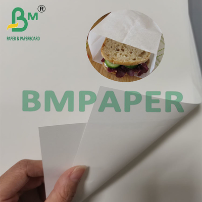 18 g Kit5 Voedingsmiddel oliebestendige witte sandwichpapier 70 x 100 cm
