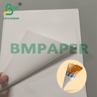 80 g Wegwerpconische kegel mouw papier dessert snack verpakking