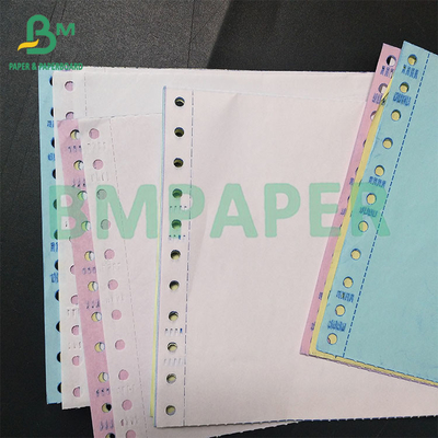 60GSM 75GSM Kleurrijke koolstofvrije NCR ATM ontvangstpapierrol CB CFB CF