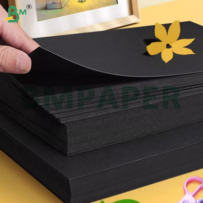 Glanz zwart papier 28lb 32lb 8 1 / 2 x 11 inch Jet zwart papier