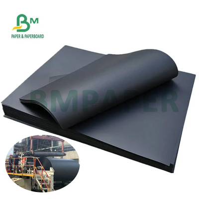 400 gm 450 gm Zwart kartonnen papier 64x92cm 70x100cm Dik ambachtelijk papier