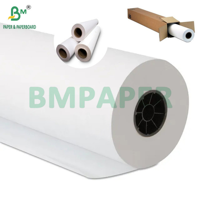 20lb Premium gecoate inkjet papier rollen Mat wit CAD papier 914mm x 30m