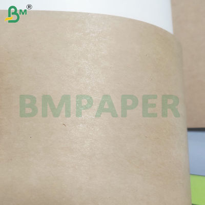 190gm+15gm Voedselveilig PE-coating Virgin Pulp Bruin potpapier