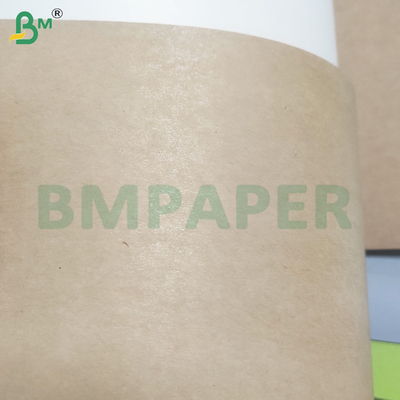190gm+15gm Voedselveilig PE-coating Virgin Pulp Bruin potpapier