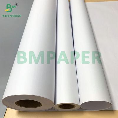 32 lb 35 lb Helderheid Wide Format CAD Bond Roll 24' 36' x 100'
