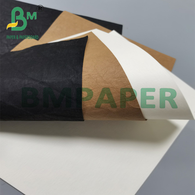 110 Yards Recyclebare Wasbare Kraft Papier Roll 0.55mm Voor Cosmetische zak