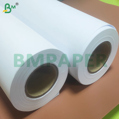 80 GSM Hoge nauwkeurigheid Anti Curl CAD Plotter Paper Rolls 614mm Breedte