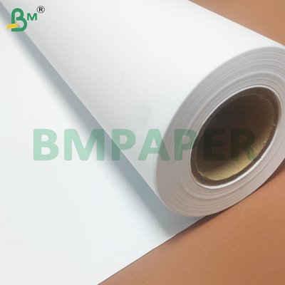 80 GSM Hoge nauwkeurigheid Anti Curl CAD Plotter Paper Rolls 614mm Breedte