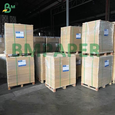 80 gram bruin natte kraftafdruk met hoge sterkte voor zakken