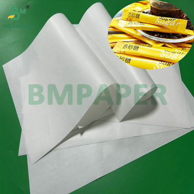 28 cm 45 gram PE-gecoat papier voor verpakking Zucker glanzend aan één zijde
