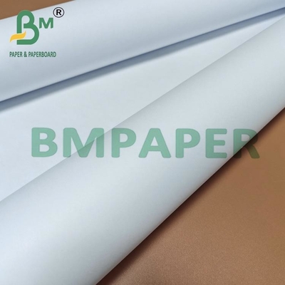 2 inch glad oppervlak Wit CAD Plotter Bond Paper 24 inch x 150ft
