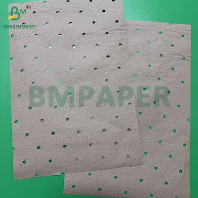 70 gram 80 gram gerecycled geperforeerd bruin kraftpapier rollen 20 - 100 inch roll breed