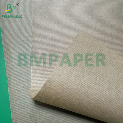 MG Ongebleekt Natuurlijk Bruin Geribd Kraftpapier 50 gm Rollen 800 mm Breed Kern 76 mm