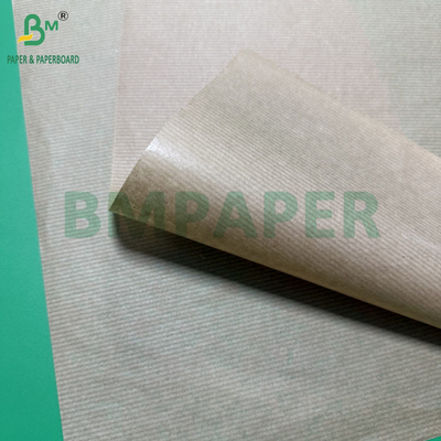 MG Ongebleekt Natuurlijk Bruin Geribd Kraftpapier 50 gm Rollen 800 mm Breed Kern 76 mm