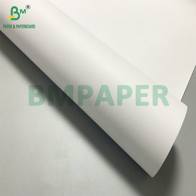 24' breedte 80gm CAD Plotter Paper ongekleurde Bond Paper Roll 2' 3' kern