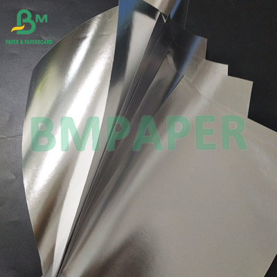 70 gram waterdicht zilver aluminium gemetalliseerd papier voor natte sterkte bierlabel