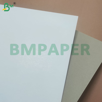 300 gm Recycled Pulp 700*1000 mm Gecoate witgrijze achterbladpapier