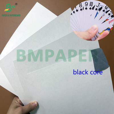 71 cm rol 280 gm 300 gm C2S zwart pokerpapier voor speelkaarten