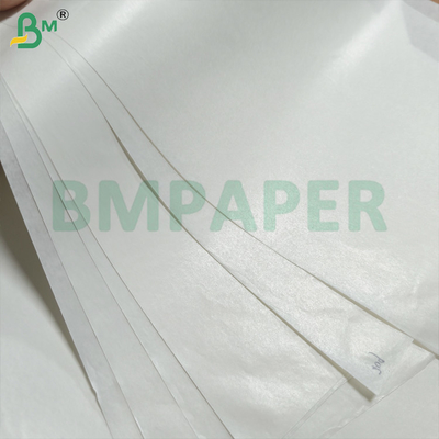 35 gr. Wit & Bruin MG Kraft Paper Roll 60 cm Glanzend aan één zijde