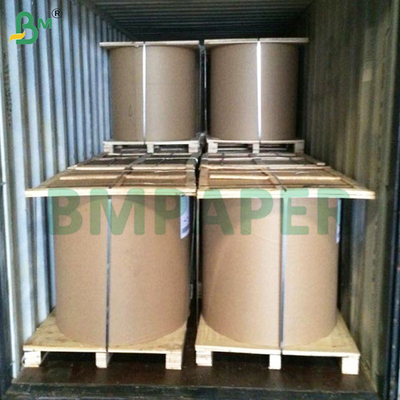 35 gr. Wit & Bruin MG Kraft Paper Roll 60 cm Glanzend aan één zijde