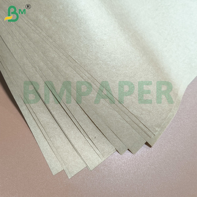 35 gr. Wit & Bruin MG Kraft Paper Roll 60 cm Glanzend aan één zijde