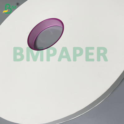 Voedingsmiddelwit tandpoetsenverpakkingspapierrol 24 - 28GSM 26,5-32mm Breedte maagdelijke pulp biologisch afbreekbare kraft