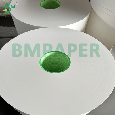 Voedingsmiddelwit tandpoetsenverpakkingspapierrol 24 - 28GSM 26,5-32mm Breedte maagdelijke pulp biologisch afbreekbare kraft
