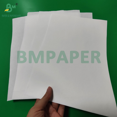 Witte kraftpapier voor kleding 77 x 110 cm