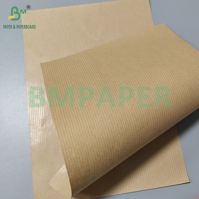 60 gm Food Grade One Side Glanzend Bruin gestreepte Kraftpapierrol