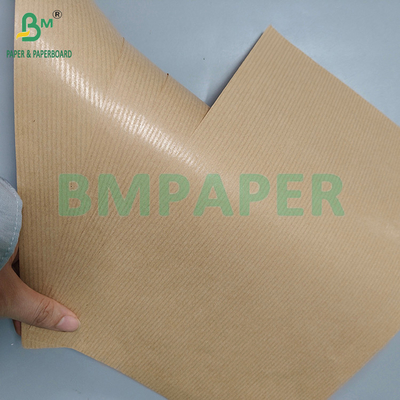 60 gm Food Grade One Side Glanzend Bruin gestreepte Kraftpapierrol