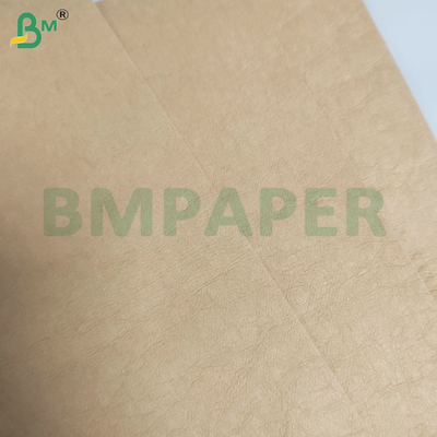 0.55mm Hoge stijfheid Unieke textuur Wasbare kraftpapier rollen