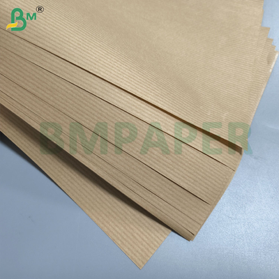 Hoge sterkte 50 gram zuiver MG geribd kraftpapierrol 750 mm