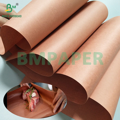 66 gm 70 gm Roze niet-gecoate slachtpapierrol voor barbecue 60 cm*50 m