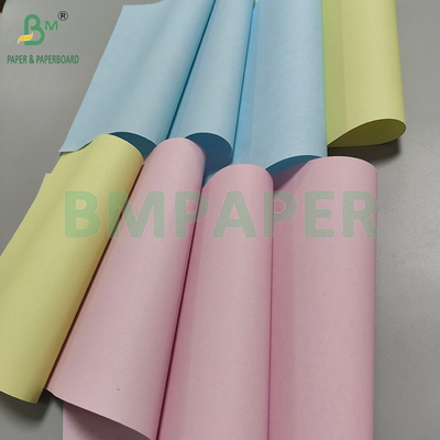 80 gram CB CFB CF koolstofloze kopieerpapierrol 242 mm × 12000 m Afbeelding Blauw