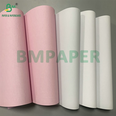 56 gm 60 gm CB CFB CF Wit Blauw Roze Carbonloos Papier 44,5 cm Roll