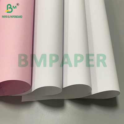 56 gm 60 gm CB CFB CF Wit Blauw Roze Carbonloos Papier 44,5 cm Roll