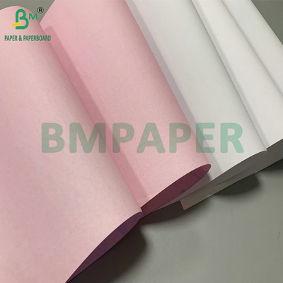 56 gm 60 gm CB CFB CF Wit Blauw Roze Carbonloos Papier 44,5 cm Roll