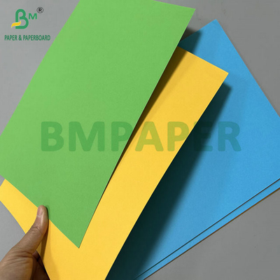 180 gram 220 gram Blauw Geel Bondpapier voor normaal drukwerk 70 x 100 cm