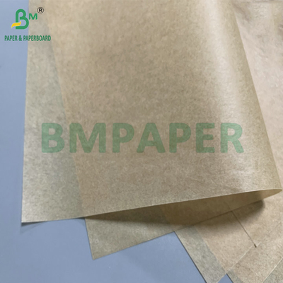 35 gsm 45 gsm Niet-klevend Bakken Bruin Pergament Papier Oliebestendige Papier