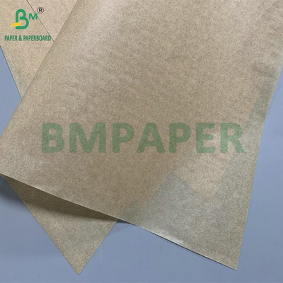 35 gsm 45 gsm Niet-klevend Bakken Bruin Pergament Papier Oliebestendige Papier
