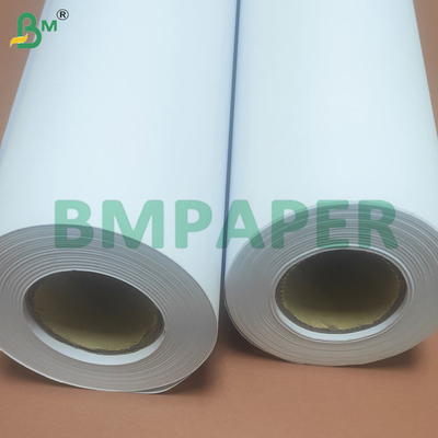 80 gm hoogwitte ongecoate CAD-plotterpapierrolletjes voor het drukken
