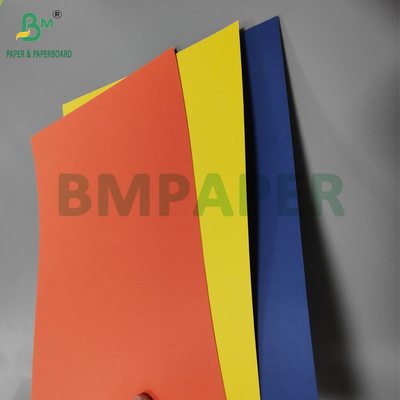 80 gms 110 gms ongecoate kleur bristol papier board voor school handwerk 61 x 86cm