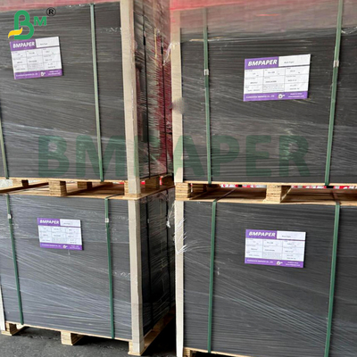 120g 130g 140g Puur Zwart Vouwweerstand Zwart Karton voor Geschenkdozen Verpakking DIY