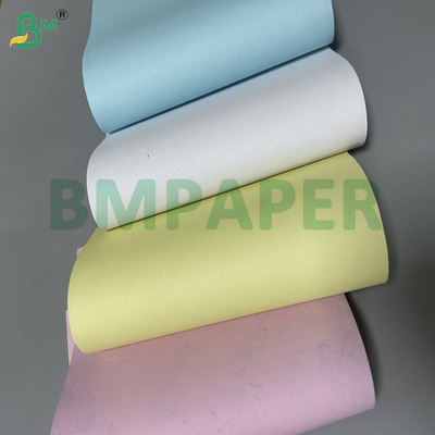 60 gm 70 gm 80 gm 8,5 "x 14" Wit Roze Carbonloos Papier Voor Leveringsbewijs