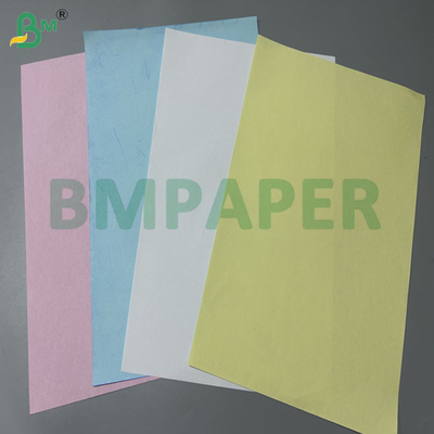 60 gm 70 gm 80 gm 8,5 "x 14" Wit Roze Carbonloos Papier Voor Leveringsbewijs