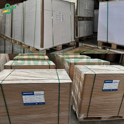 65 - 80 gsm Wit Papier met Hoge Natsterkte voor Drankverpakkingen Enkelzijdig Gecoat Bieretikettenpapier