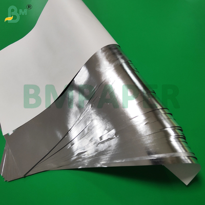Eenzijdig aluminium zilver gemetalliseerd natte sterkte papier voor bierlabel 70g