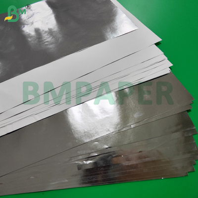 Eenzijdig aluminium zilver gemetalliseerd natte sterkte papier voor bierlabel 70g